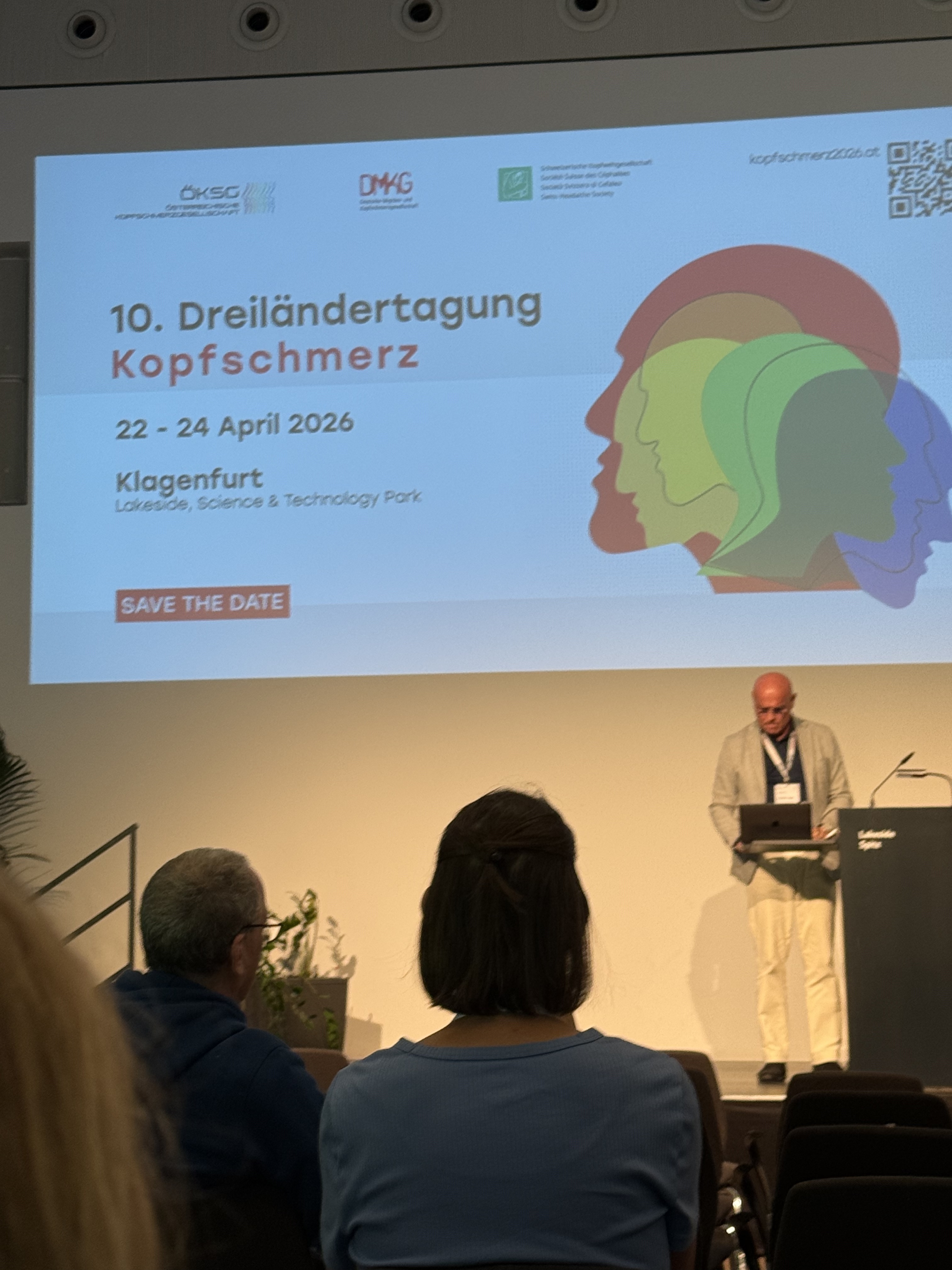 Eröffnung der Drei-Länder-Tagung Kopfschmerz in Klagenfurt