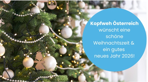 Kopfweh Österreich wünscht eine schmerzfreie Weihnachtszeit